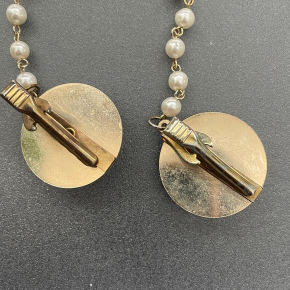 Vtg sweater clip. Working clasps. Boho. Mid century. 1960/70s. - Picture 2 of 3